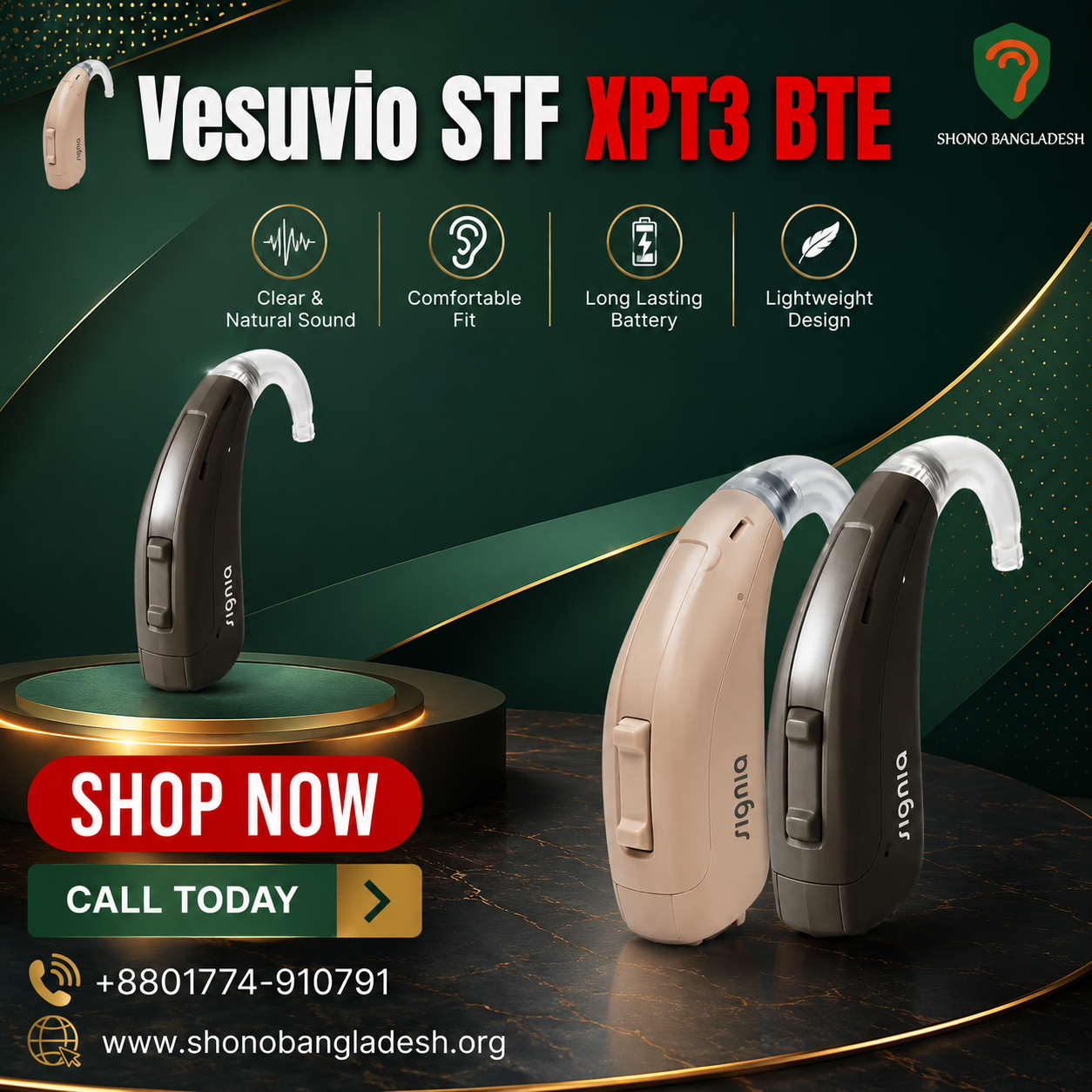 Vesuvio STF XPT3 BTE